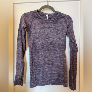 Lululemon Women's Purple Long Sleeve Swiftly Tech Shirt Size 4